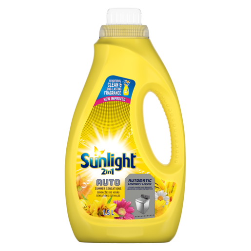 Sunlight 2-In-1 Auto Summer Sensations Automatic Laundry Liquid 1.5L