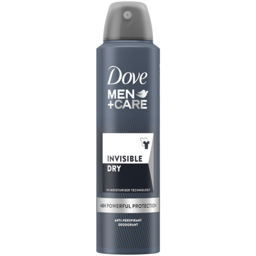 Dove Men+ Care Invisible Dry Men's Antiperspirant Spray 150ml