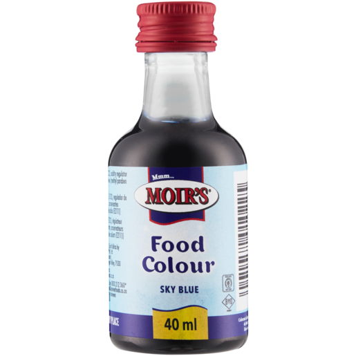 Moir's Sky Blue Food Colouring 40ml