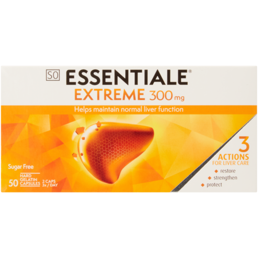 Essentiale Extreme 300mg Liver Care Capsules 50 Pack | Multivitamins ...