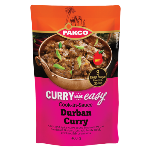 Pakco Durban Curry Cook-In-Sauce 400g
