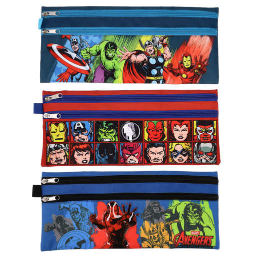 Avengers Pencil Bag 33cm (Design May Vary)