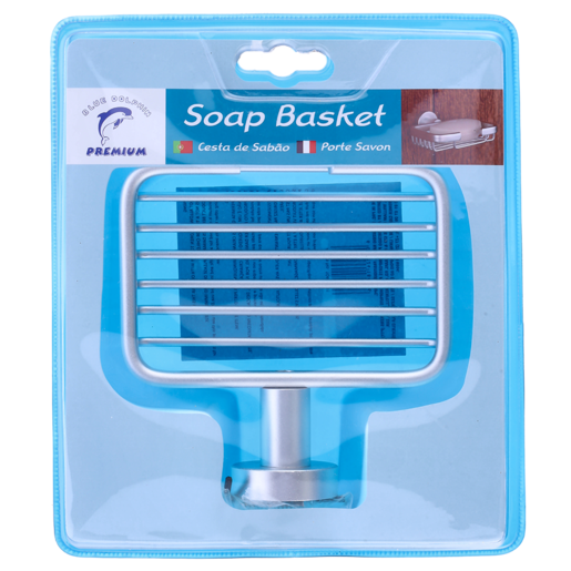 Blue Dolphin Premium Soap Basket
