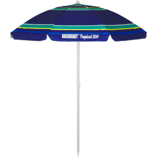 Bush Baby Beach Umbrella with Printing Flap 2m ( Assorted Item - Supplied at Random)