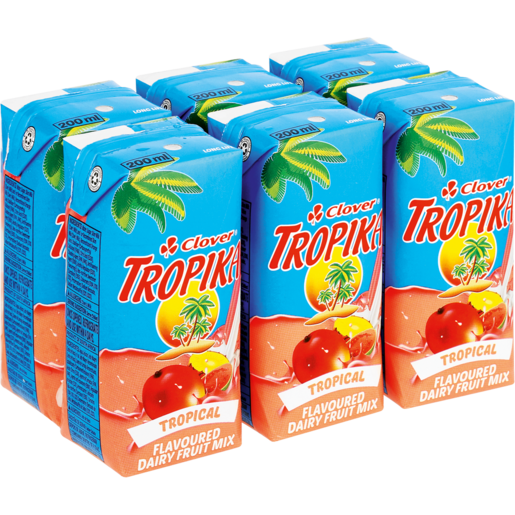 Tropika Long Life Tropical Dairy Blend 6 x 200ml