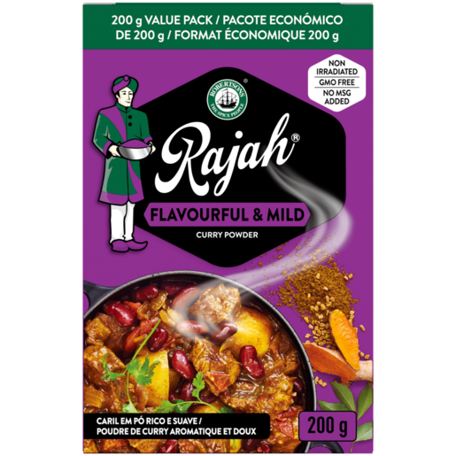 Rajah Flavourful & Mild Curry Powder Value Pack 200g