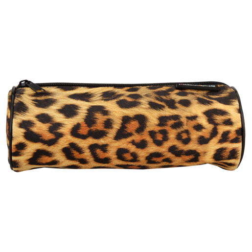 Leopard Round Pencil Bag (Assorted Item - Supplied At Random)