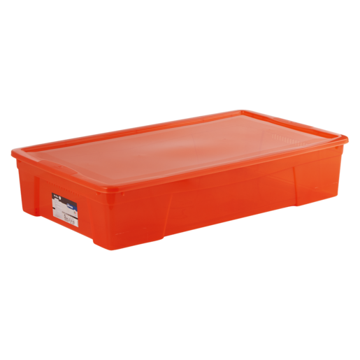 M-Home Orange Storage Space Box 34L
