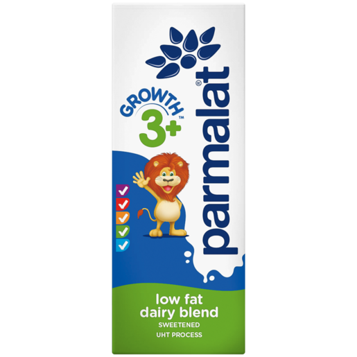 Parmalat Growth Milk 3+ Low Fat Dairy Blend 200ml