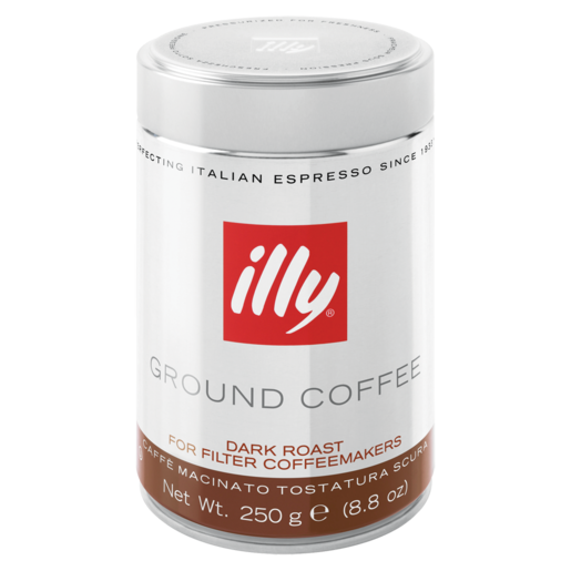 Illy Dark Roast Filter Coffee 250g