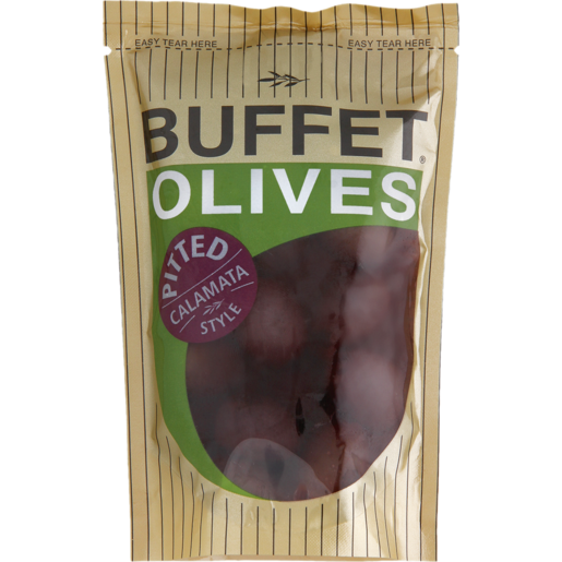 Buffet Pitted Calamat Olives Sachet 180g