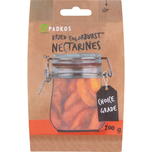 Padkos Dried Colour Burst Nectarines 200g