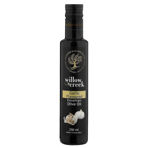 Willow Creek Extra Virgin Olive Oil Garlic Flavoured 250ml