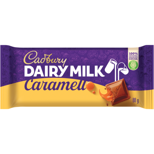 Cadbury Dairy Milk Caramello Chocolate Slab 88g