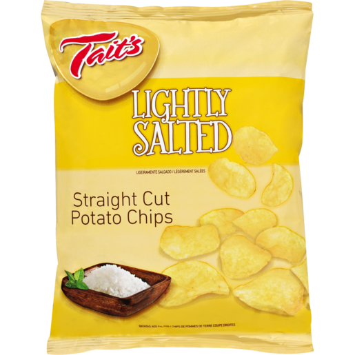 Tait's Lightly Salted Straight Cut Chips 125g