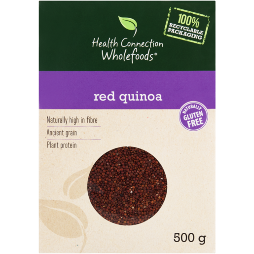 Health Connection Wholefoods Red Quinoa 500g