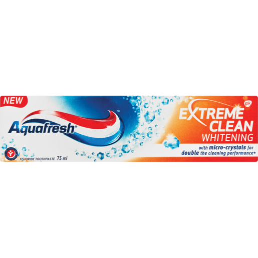 Aquafresh Extreme Clean Whitening Toothpaste 75ml
