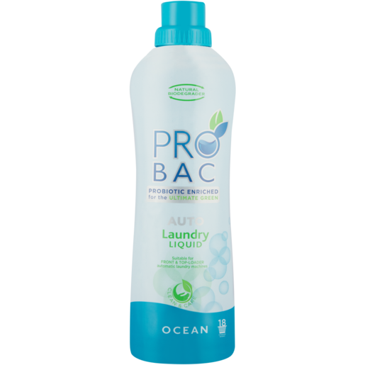 Pro Bac Auto Ocean Laundry Liquid 750ml