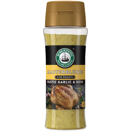 Robertsons Masterblends Rustic Garlic and Herb Spice Blend 200ml