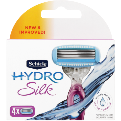 Schick Hydro Silk Blades 4 Pack