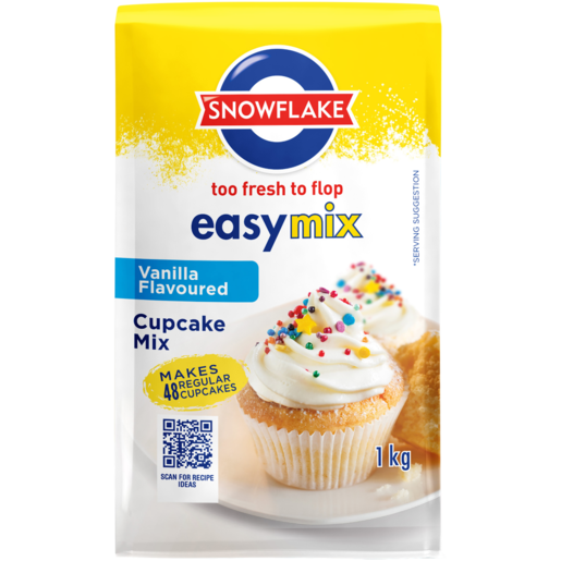 Zending Sophie Boekwinkel Snowflake Vanilla Flavoured Cupcake Mix 1kg | Pre-Mixed Baking | Baking |  Food Cupboard | Food | Checkers ZA
