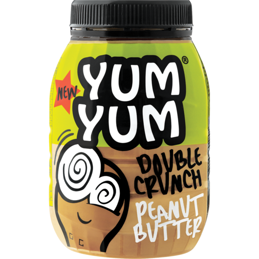 Yum Yum Double Crunch Peanut Butter 800g