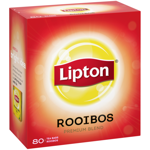 Lipton Rooibos Tea Tagless Teabags 80 Pack