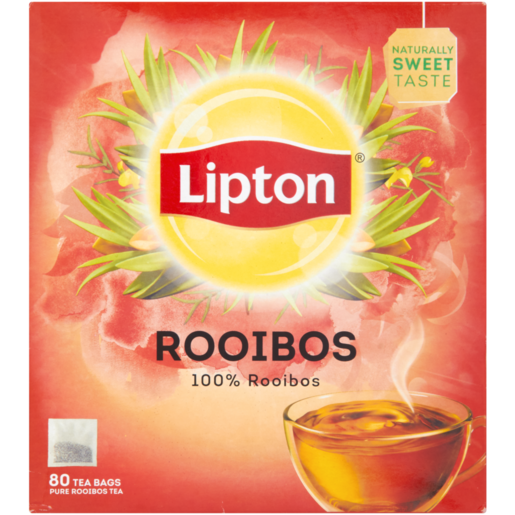 Lipton Rooibos Tea Bags 80 Pack