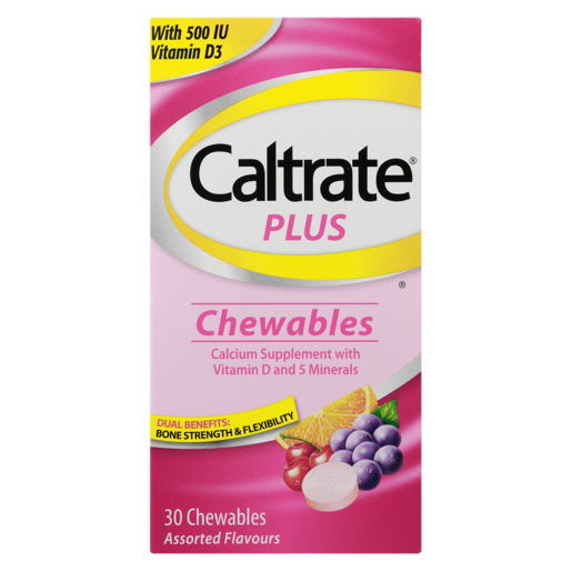 Caltrate Plus Vitamin Tablets 30 Pack