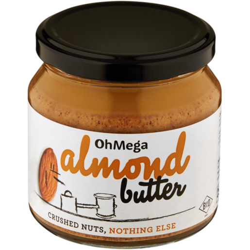 Oh Mega Almond Butter 250g