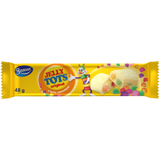 Jelly Tots White Chocolate Bar 48g