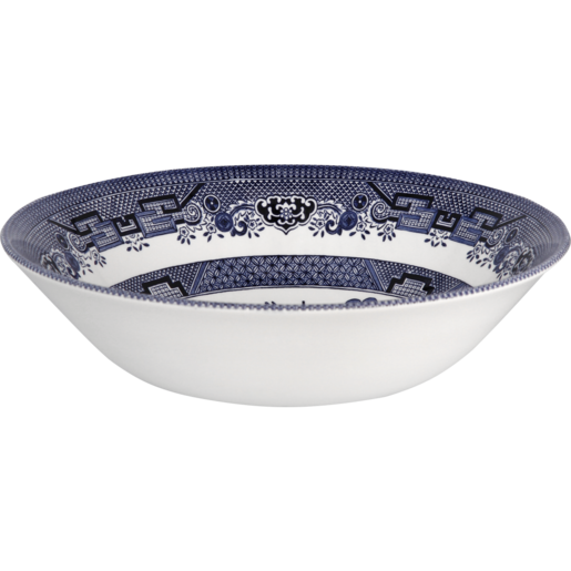 Blue Willow Salad Bowl 24cm (Assorted Item - Supplied At Random)