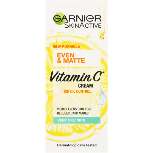 Garnier SkinActive Even & Matte Very Oily Skin Vitamin C Cream 40ml