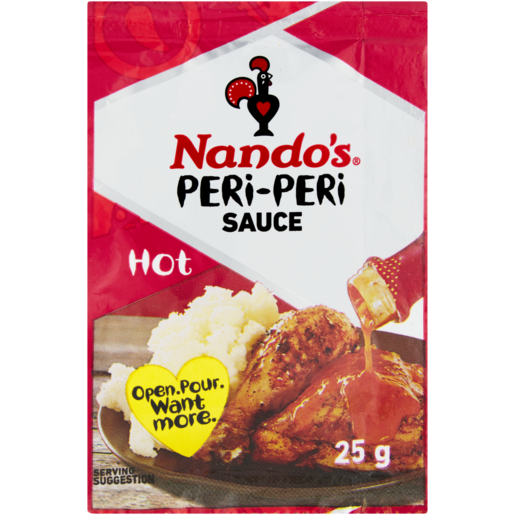 Nando's Peri-Peri Hot Sauce Sachet 25g
