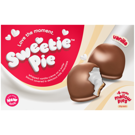 Beyers Chocolate Sweetie Pie Box 6 x 25g