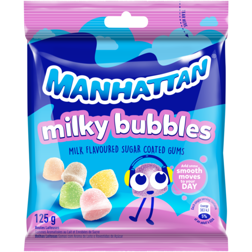 Manhattan Milky Bubbles 125g 