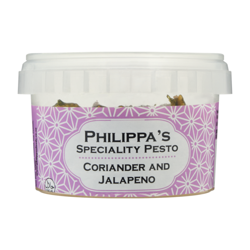 Philippa's Speciality Coriander and Jalapeno Pesto 200g