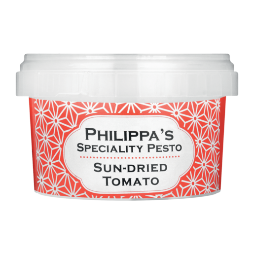 Philippa's Speciality Pesto Sun-Dried Tomato Dip 200g