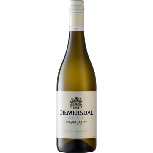 Diemersdal Unwooded Chardonnay White Wine Bottle 750ml