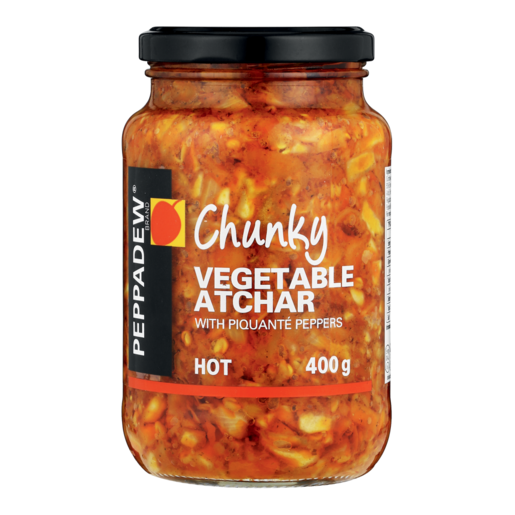 Peppadew Chunky Hot Vegetable Atchar 400g