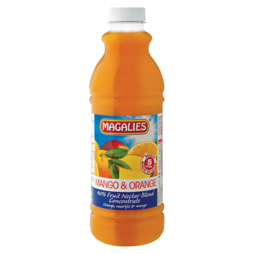 Magalies Mango & Orange Fruit Nectar Blend Concentrate 1L