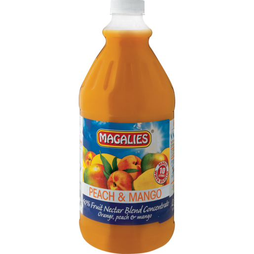 Magalies Peach & Mango Nectar Concentrate 2L