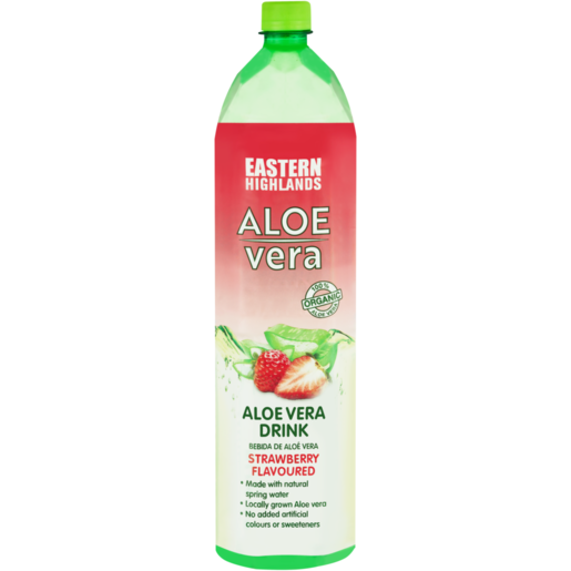 Eastern Highlands Strawberry Flavoured Aloe Vera Drink 1.5L 
