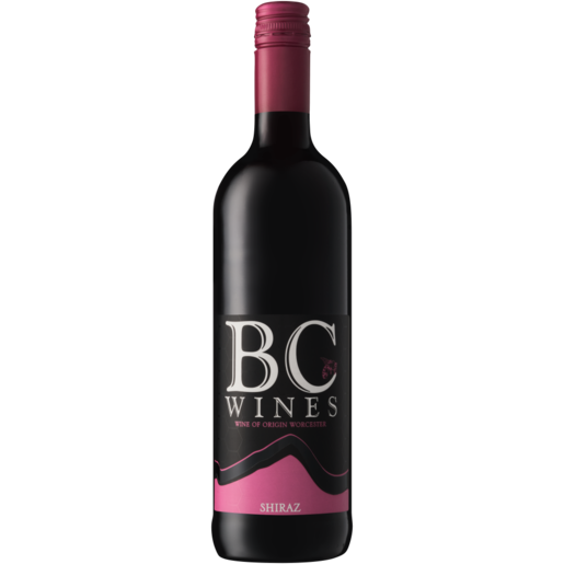 BC Wines Shiraz Red Wine Bottle 750ml