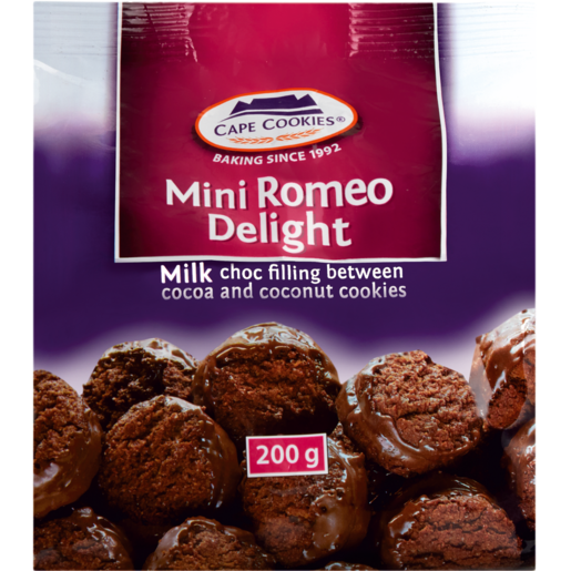 Cape Cookies Mini Romeo Delight Cookies 200g