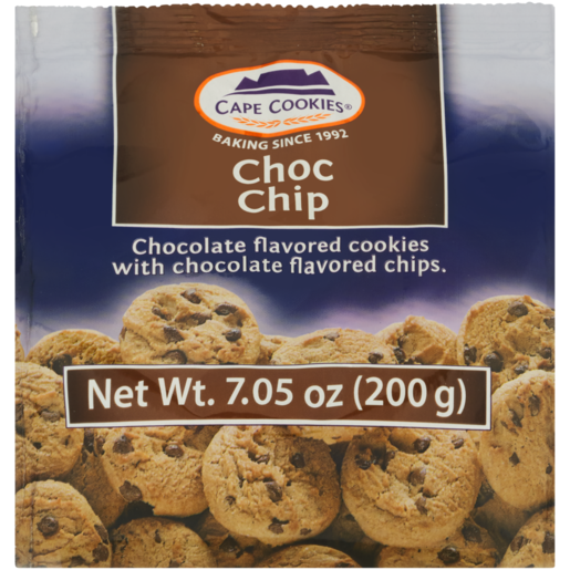 Cape Cookies Choc Chip Cookies 200g 