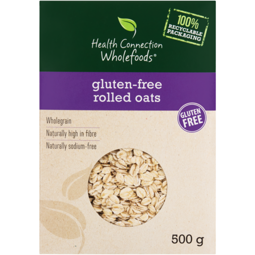 Health Connection Wholefoods Gluten Free Oats 500g