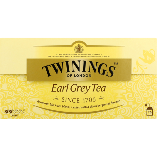 Twinings Earl Grey Teabags 25 Pack
