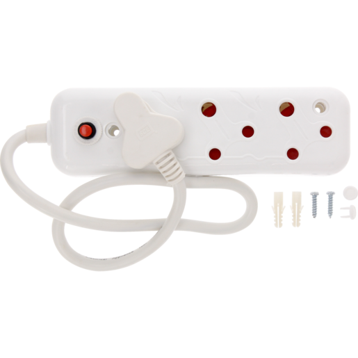 SCE White 3-Way Multiplug