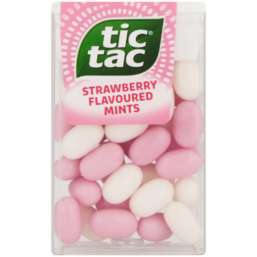 Tic Tac Strawberry Flavoured Mints 16g